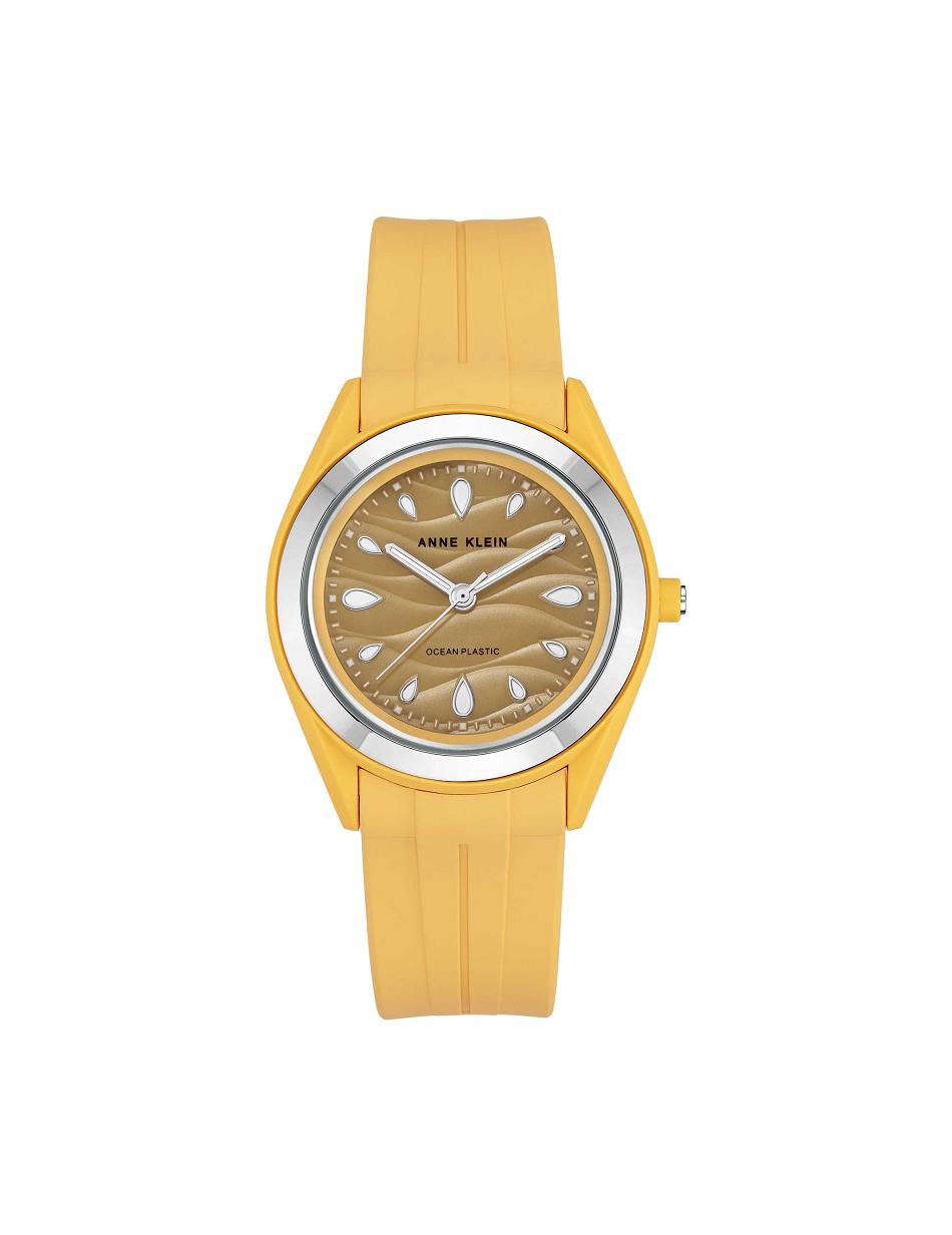 Montres en plastique océanique Anne Klein Considered Solar Recycled Brides   | FWW-7563293